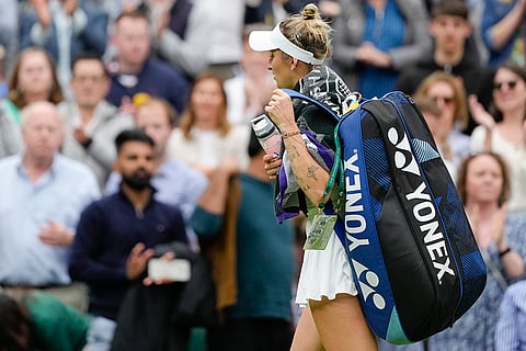 Marketa Vondrousova lost to Jessica Bouzas Maneiro